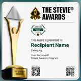People's Choice Stevie® Award e-Certificate - NEW!