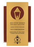 Gold Stevie Silhouette Wall Plaque
