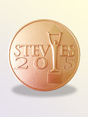 2015 Stevie Bronze Medallion
