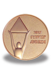 2013 Stevie Bronze Medallion
