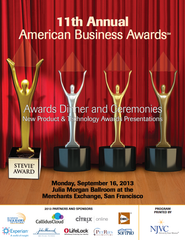 2013 American Business Awards' New Product & Technology Awards Banquet Program