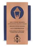 Bronze Stevie Silhouette Wall Plaque for 2024 German Stevie Award Winners