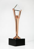 Bronze Stevie Award Trophy for 2024 German Stevie Award Winners