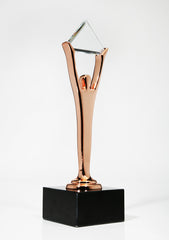 Bronze Stevie Award Trophy for 2024 German Stevie Award Winners