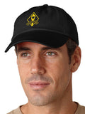 Black Cap with Yellow Logo