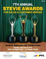 2013 Stevie Awards for Sales       & Customer Service Awards Gala Program